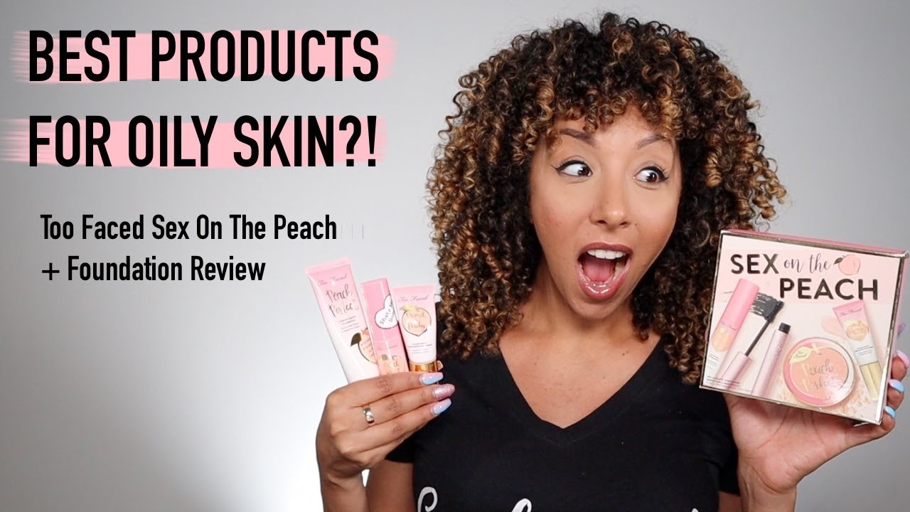 Best Products for Oily Skin?! Two Faced Peach Perfect Review | BiancaReneeToday