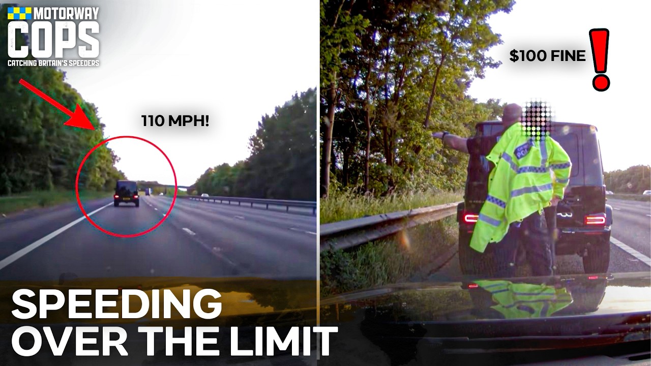 The Speed Trap Worked! | Motorway Cops