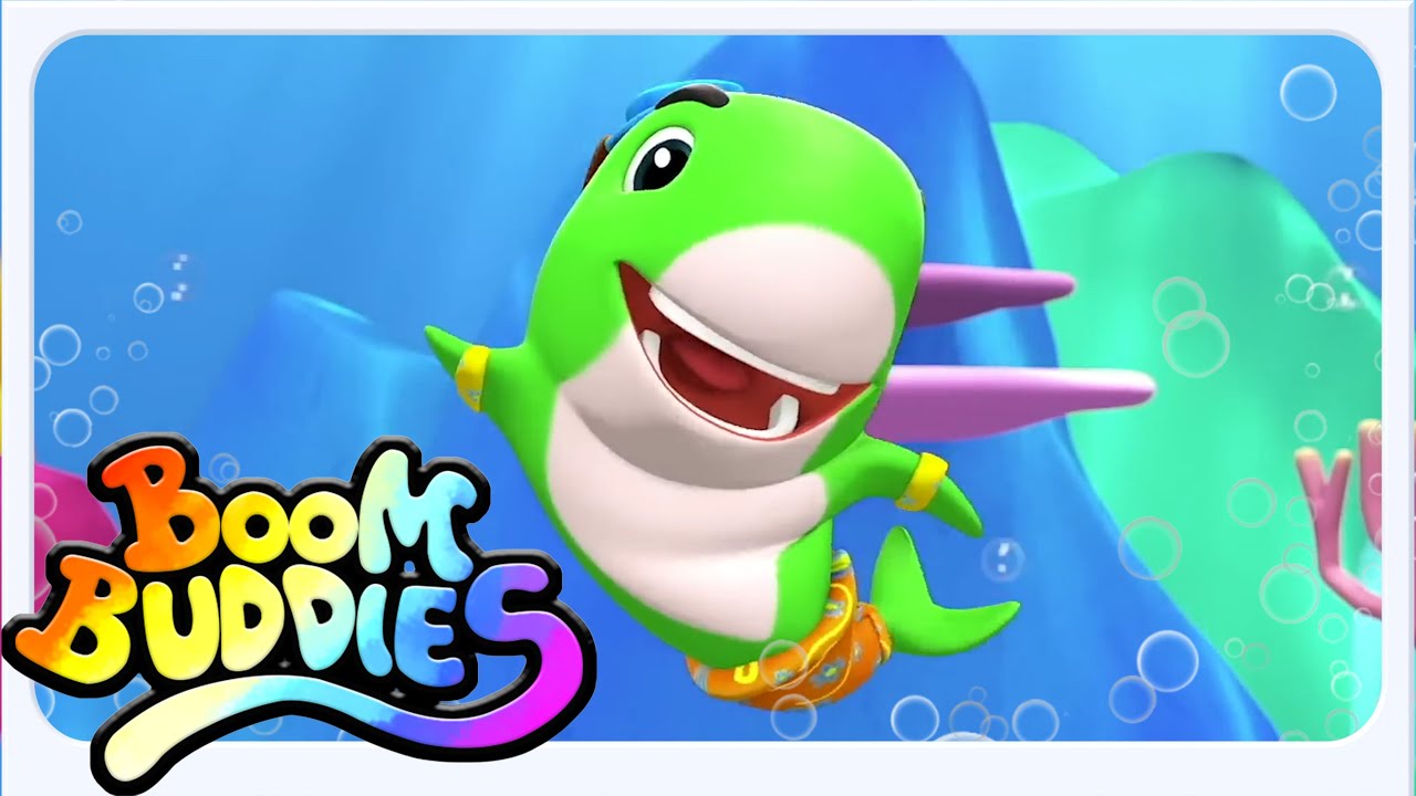 Cinque Piccoli Cucciolo Di Squalo E Di Più Video Educativi Per Bambini - Boom Buddies