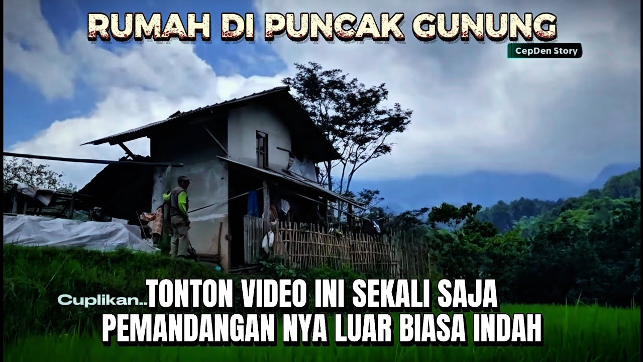 Gak nyangka Ada Suami Istri Tinggal Di Gubuk Tersembunyi Di Tengah Hutan Tanpa Listrik  Dan Tetangga