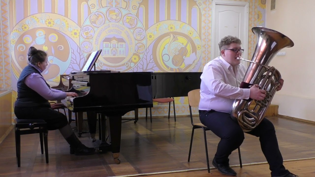 David Uber - Romance for tuba and piano