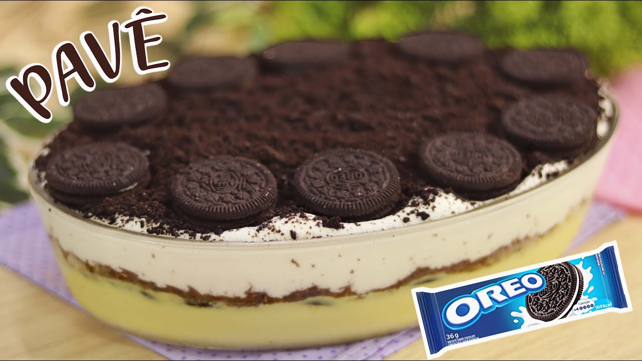 VOCÊ VAI SE APAIXONAR POR ESSSA SOBREMESA - PAVÊ CREMOSO DE LEITE NINHO E BISCOITO OREO-Dika da Naka
