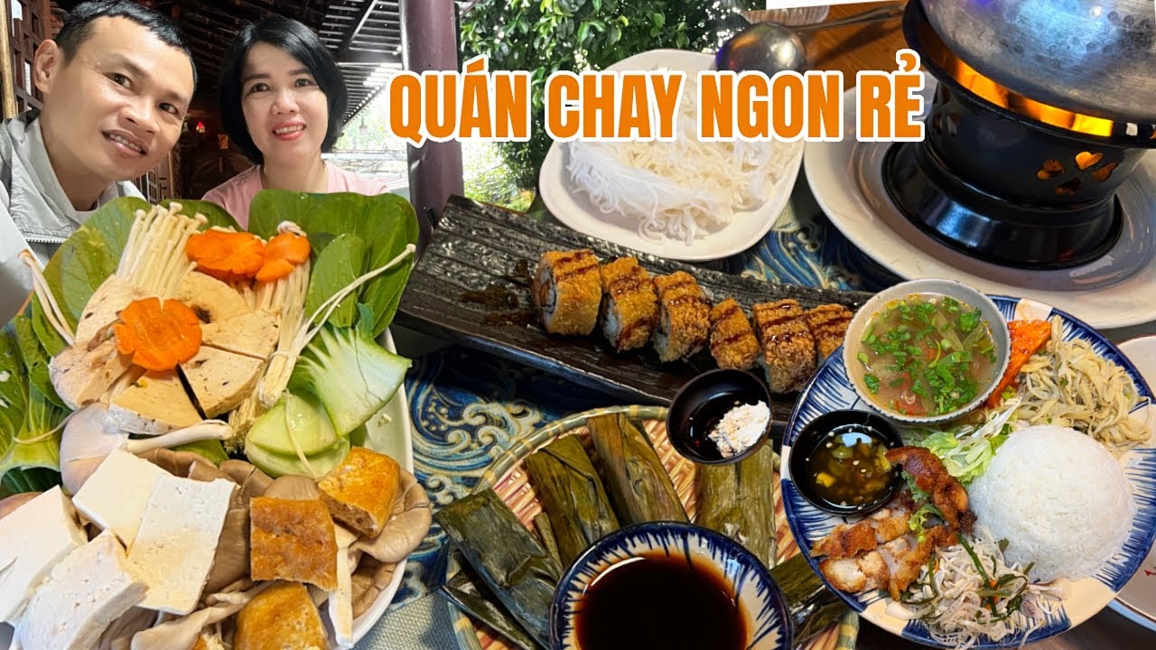 Ngon Rẻ Đẹp cùng thưởng thức món chay mới ngay trung tâm Thành phố Huế và phát bún cho BNBVTW Huế