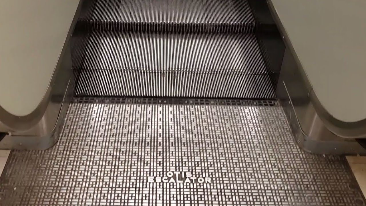 Otis escalators at The Bay department store in downtown Montreal