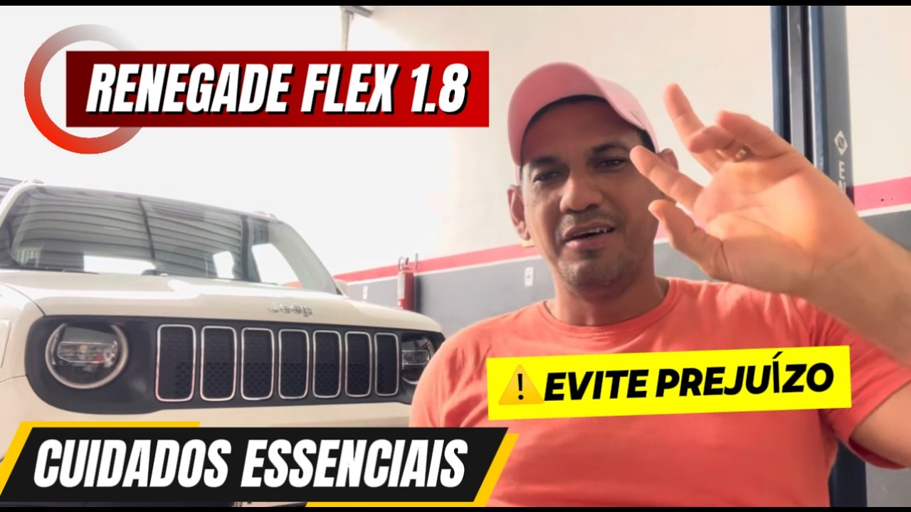 Jeep Renegade 1.8 Flex 2020: Como cuidar e evitar prejuízos!