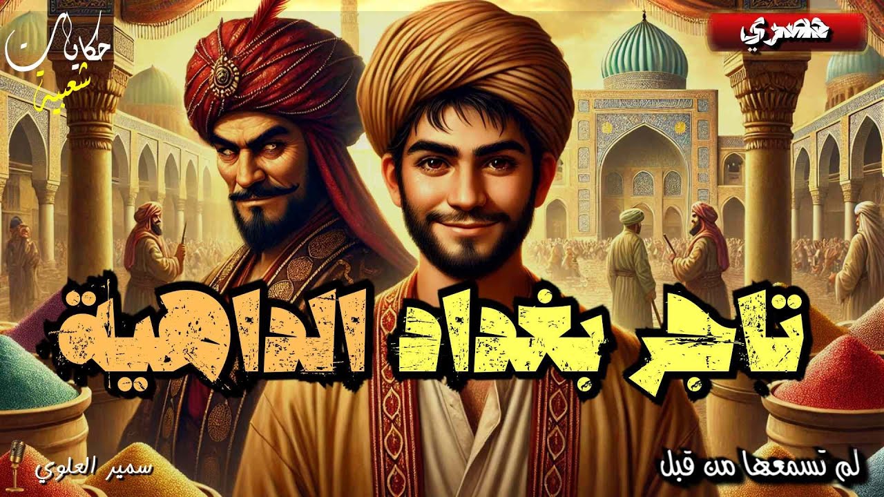 قصة تاجر بغداد الداهية، من أروع قصص الذكاء، قصة تراثية ملهمة ومعبرة جداً، ضع السماعات و استمع.