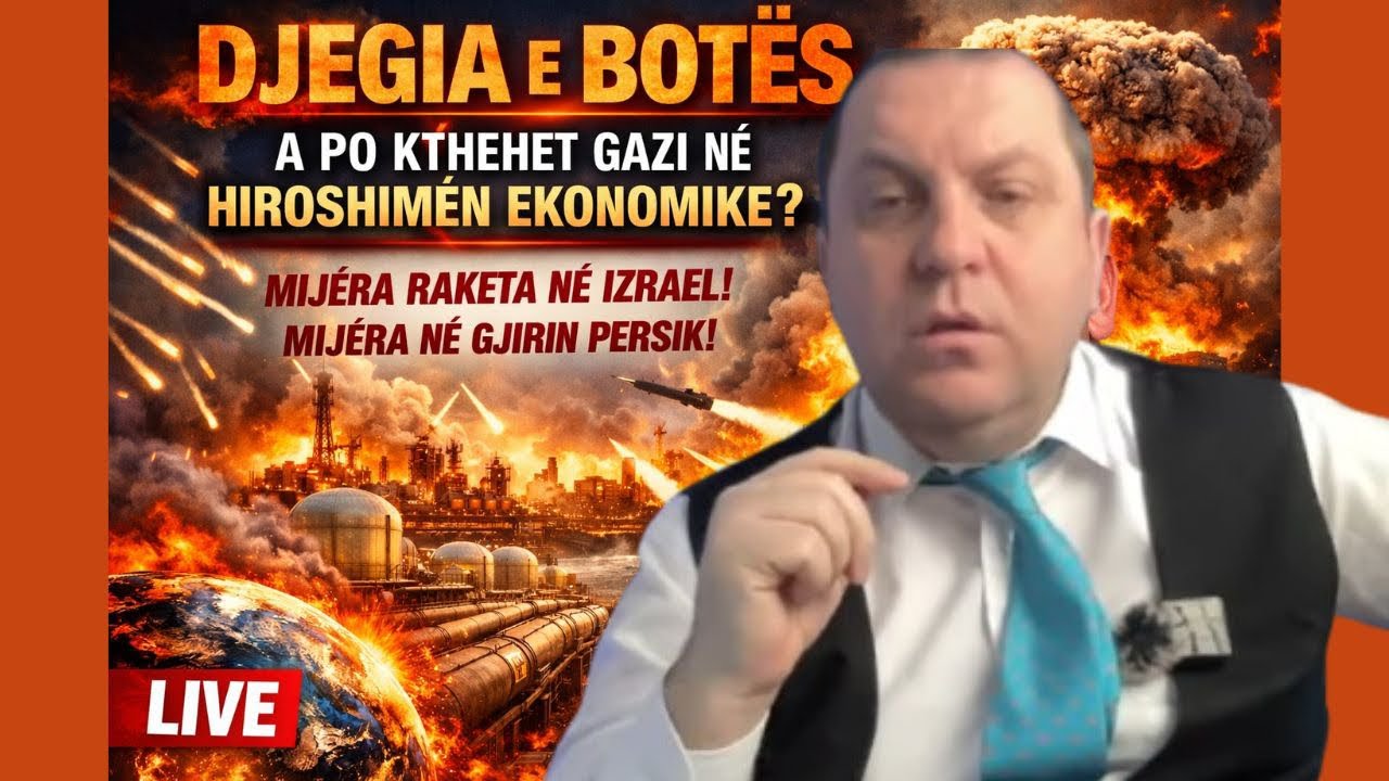 Djegia e Botës: A po kthehet gazi në Hiroshimën ekonomike? Mijera raketa ne Izrael, Katar e Saudi!