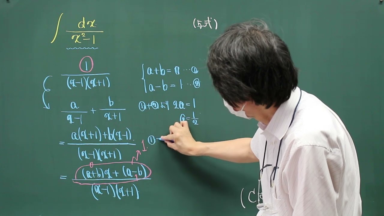 分数式の積分⑦（部分分数分解）