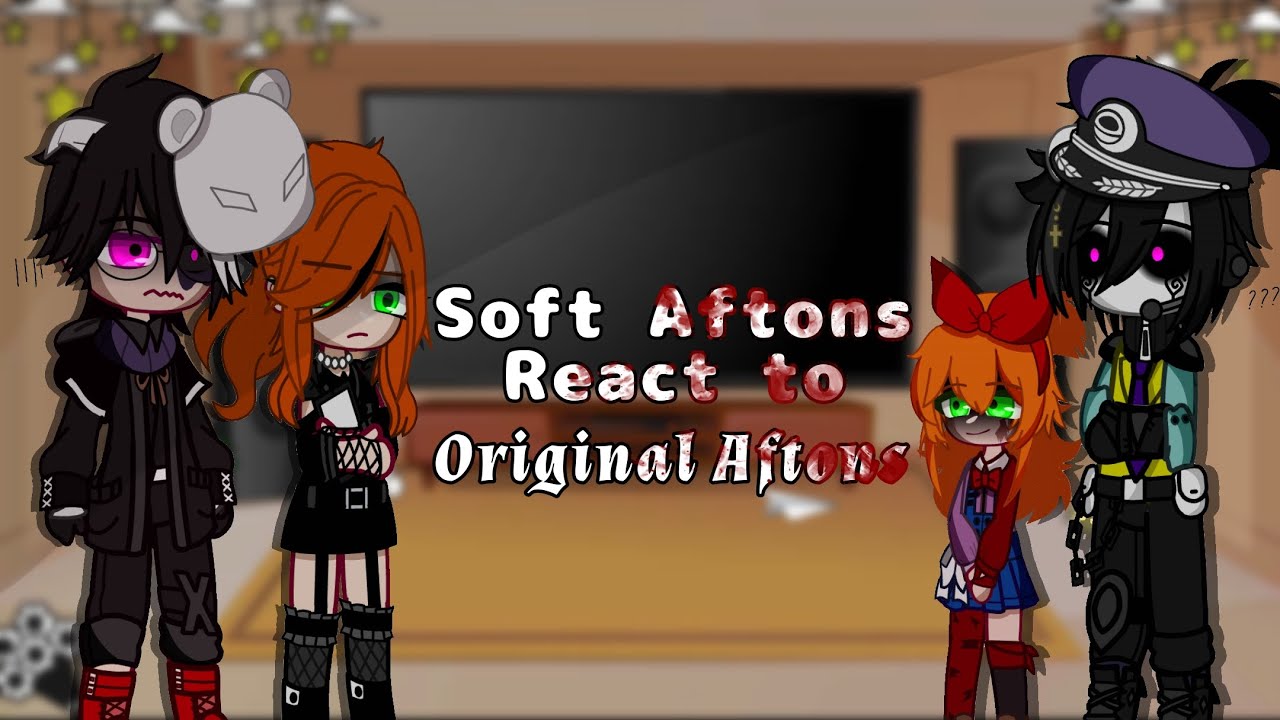 Soft Aftons react to the original Aftons // 1/2 // Elizabeth & C.C // FNAF // 8k subs special!