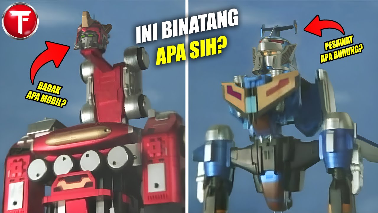 10+ Mecha/Robot Gabungan Kendaraan dan Hewan di Super Sentai