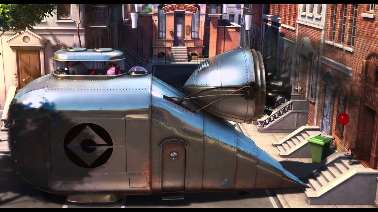 Minions' Cars - Gru's Car engine start