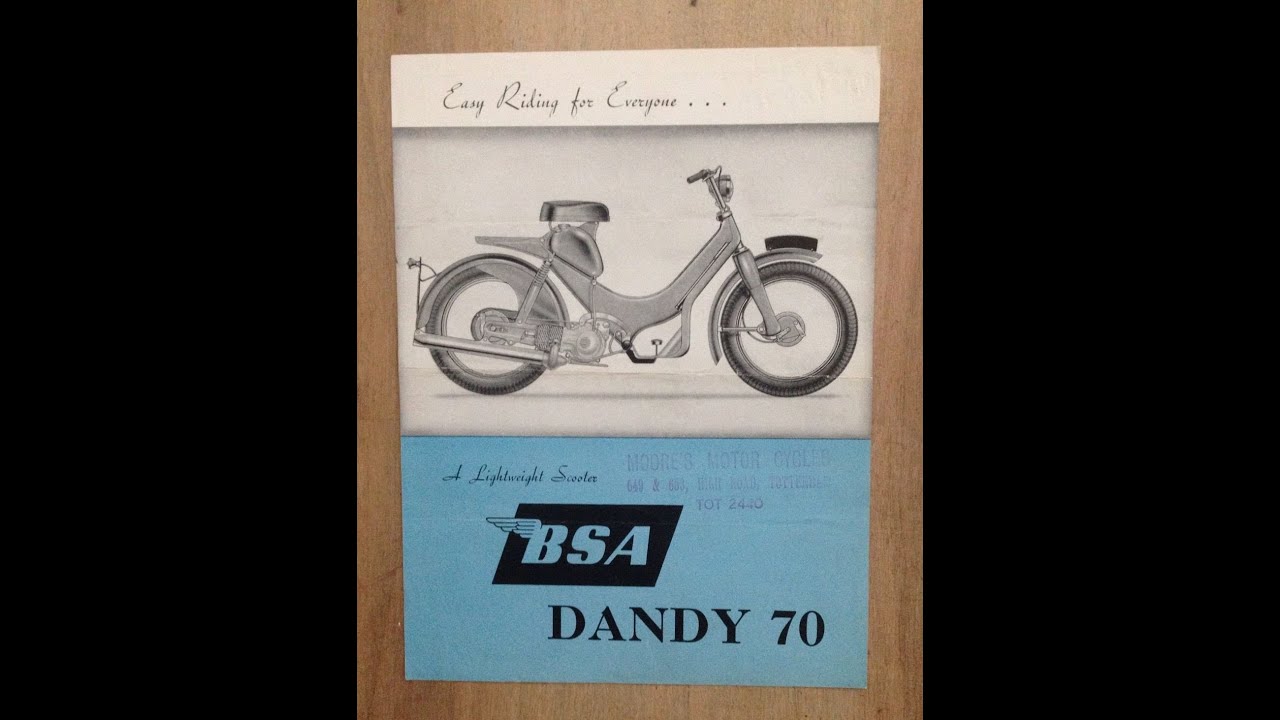 BSA Dandy 70cc Restoration Part 1 Disassembly