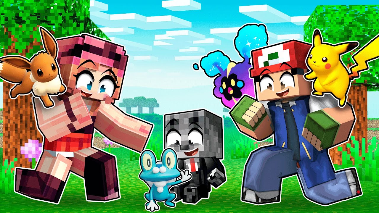 Who's Your Family? ASH E SERENA TIVERAM UM NOVO FILHO COM OS NOVOS POKÉMON 𝗡𝗢 Minecraft ( Pixelmon )