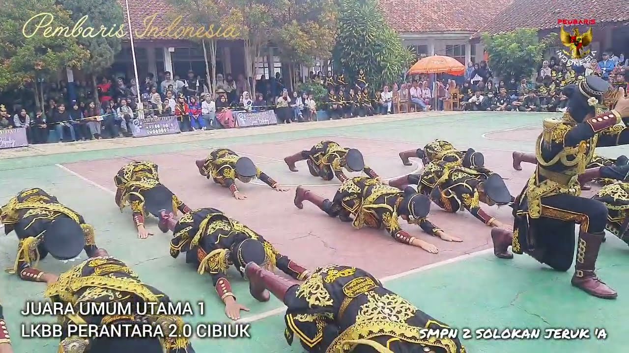 SMPN 2 SOLOKAN JERUK 'A KAB. BANDUNG JUARA UMUM UTAMA 1 LKBB PERANTARA KE 2 DI CIBIUK GARUT