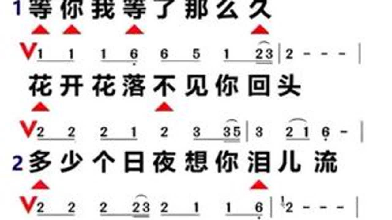 #《等你等了那么久》真正的逐字逐句教唱#全网用心教唱第一人#零基础教学 #最用心专业的动态朋友教学#黄海老师#三点一线教学法