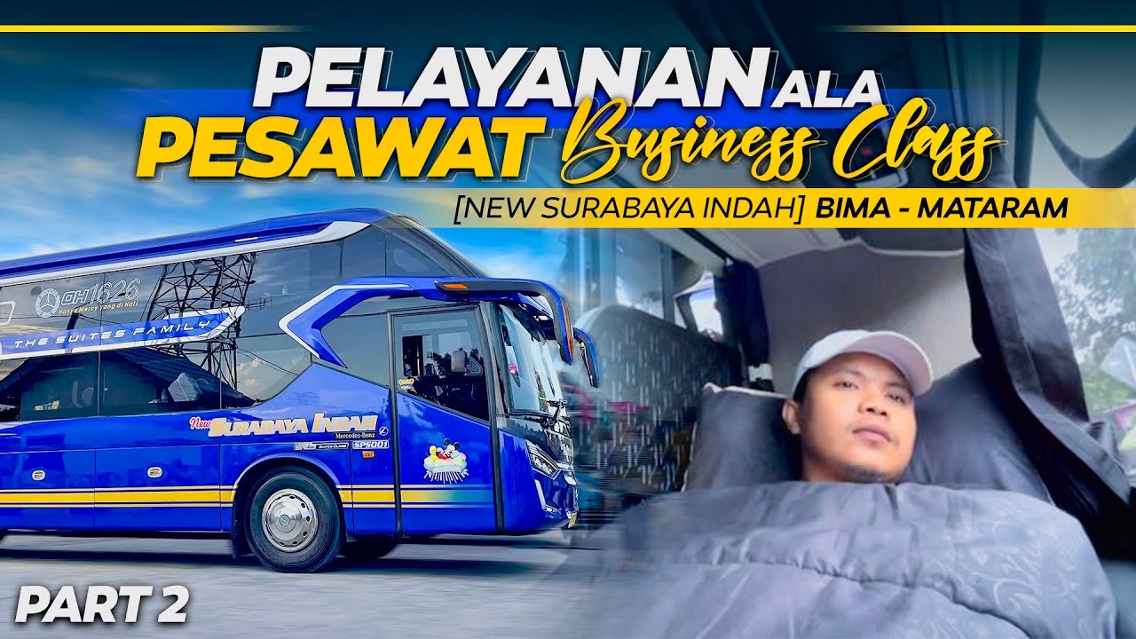LEBIH BAIK NAIK BUS INI DARI PADA PESAWAT  BIMA - MATARAM⁉️ PELAYANAN DI ATAS RATA-RATA