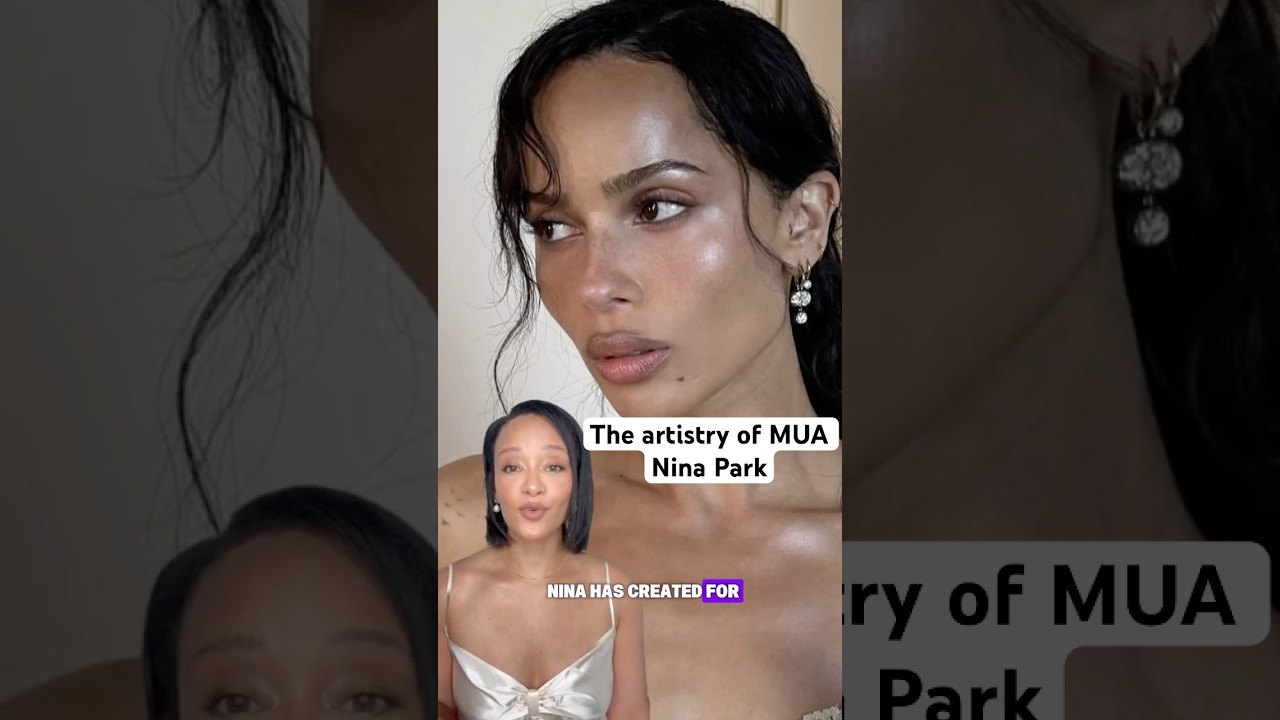 ZOE KRAVITZ AND MAKEUP ARTIST NINA PARK #makeup #makeupartist