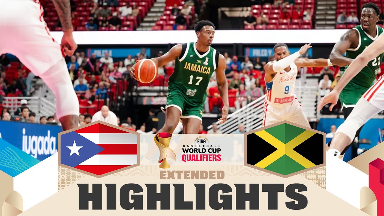 Puerto Rico 🇵🇷 v Jamaica 🇯🇲 | Extended Highlights | FIBA Basketball World Cup 2027 Americas