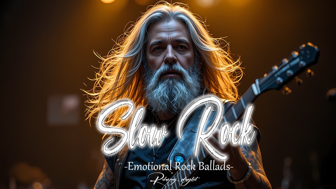 Classic Rock Ballads for Midnight Reflection | Deep Slow Rock Feelings
