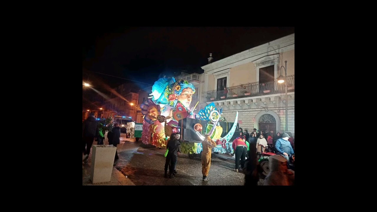 Carnevale di Acate (RG, Sicilia)2024 , sfilata carri allegorici!! 🎭