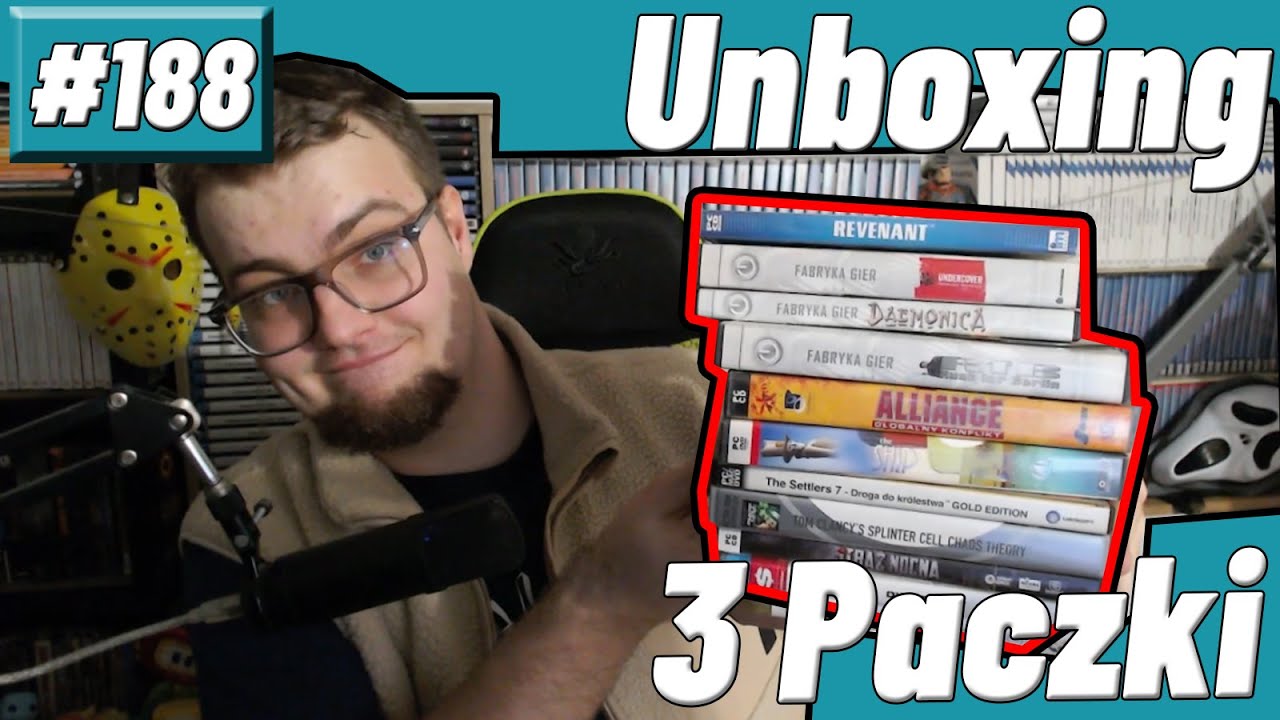 Zestaw za 40zł! 3 Paczki z grami PC! - Unboxing [#188]
