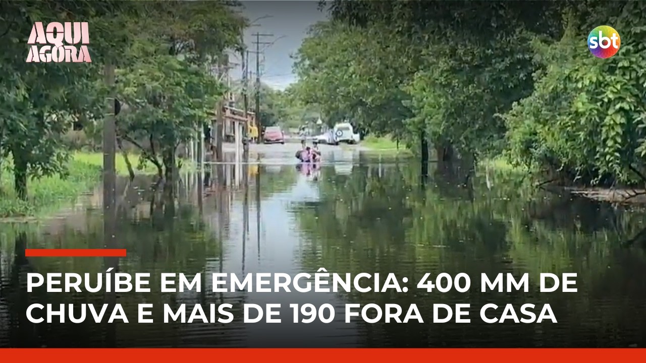 Peru&iacute;be decreta situa&ccedil;&atilde;o de emerg&ecirc;ncia ap&oacute;s chuvas; 198 pessoas est&atilde;o desabrigadas | #AquiAgora