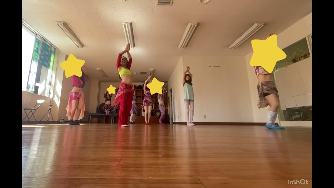 Belly dance lesson dance routine for beginners rhythms Maksumベリーダンスレッスン 初心者向けダンスルーチン リズムマクサム#ベリーダンス