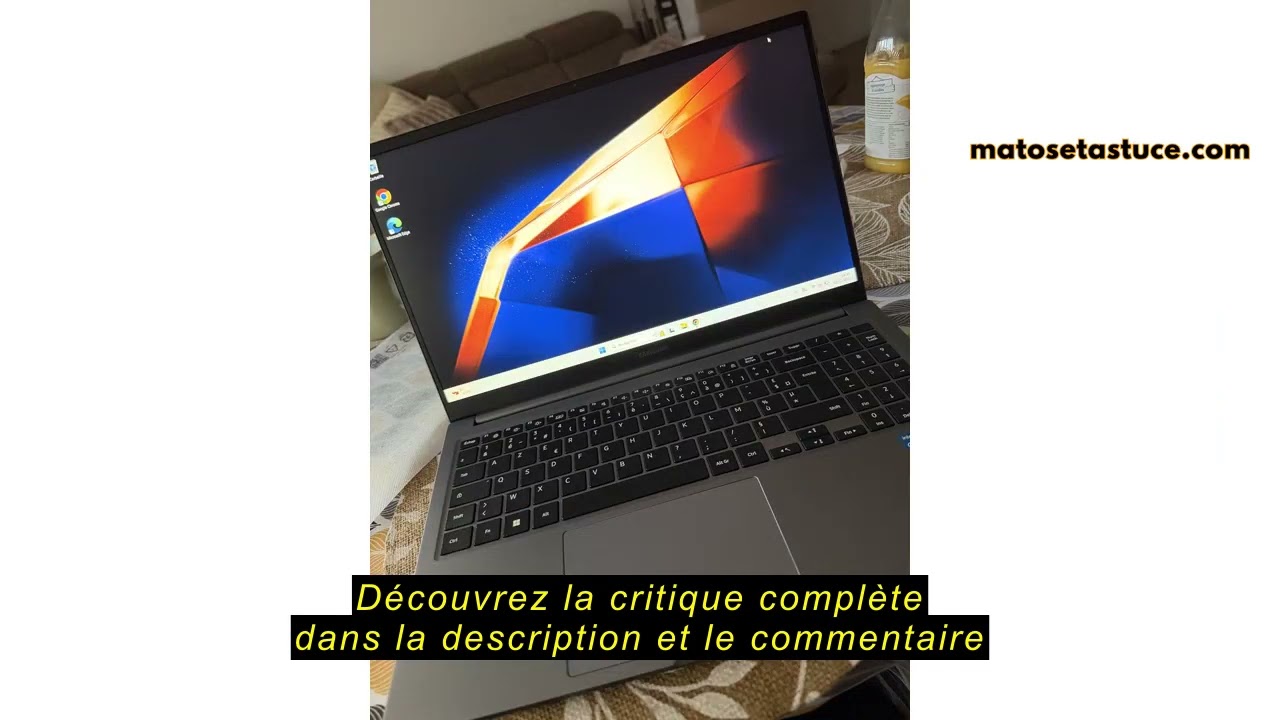 Avis sur la Samsung Galaxy Book4, Ordinateur Portable 15.6'', Intel Core i5, 8Go RAM, 256Go SSD, Cla