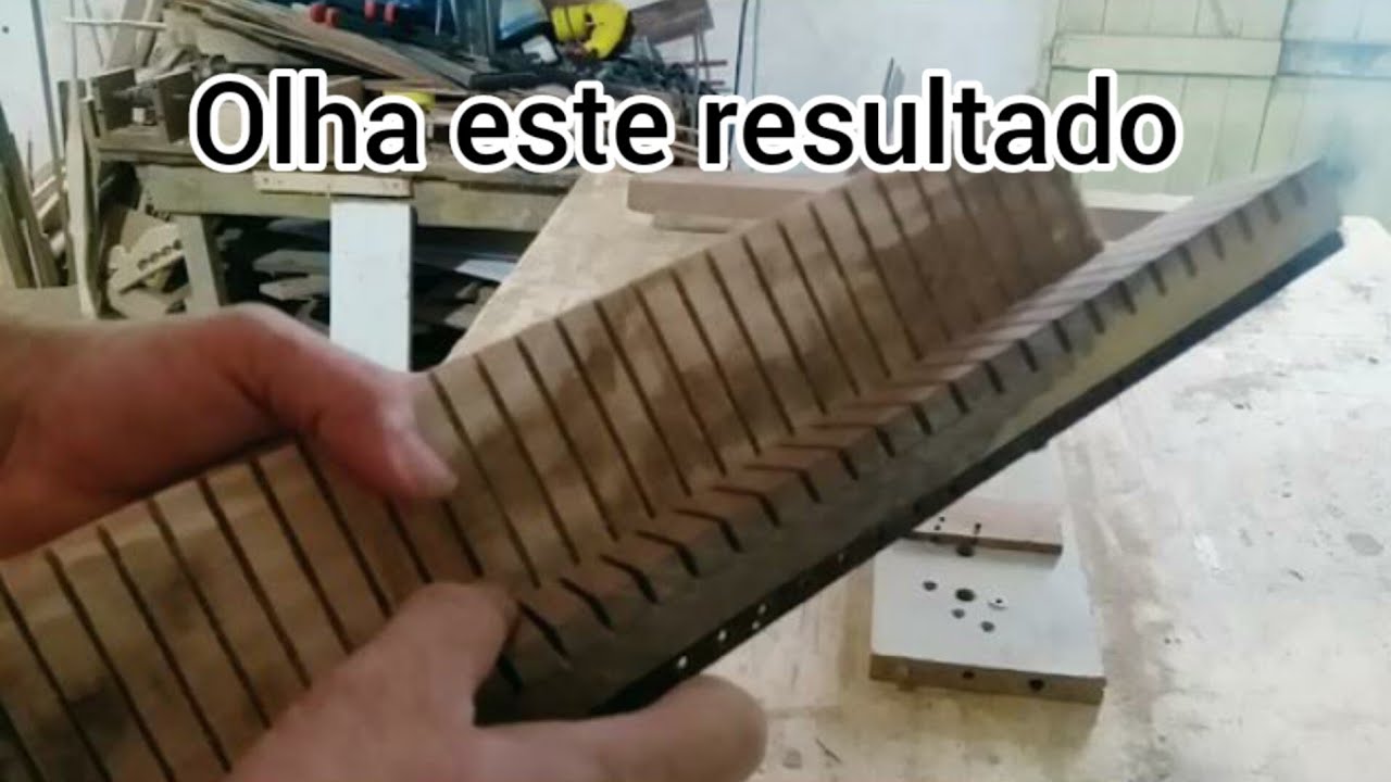 Como fazer régua de trilho para furação do arco baianinha