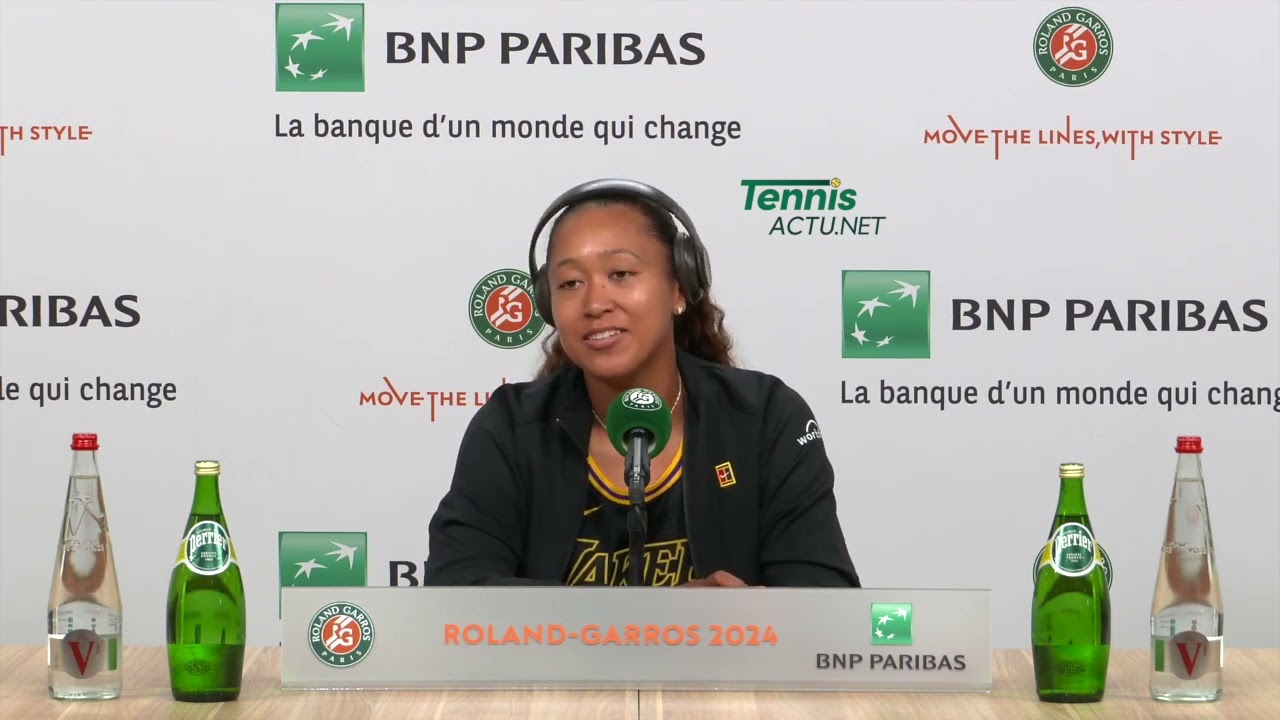 Tennis - Roland-Garros 2024 - Naomi Osaka : 