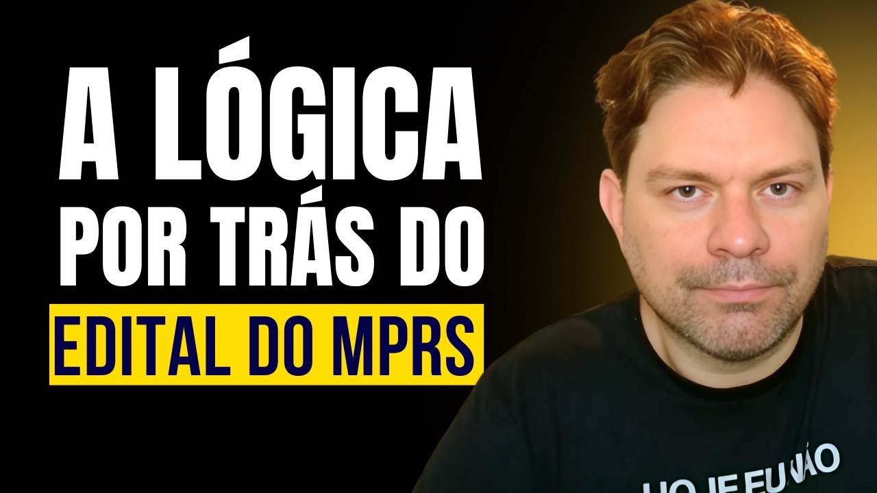 CONCURSO MPRS: EDITAL PUBLICADO!