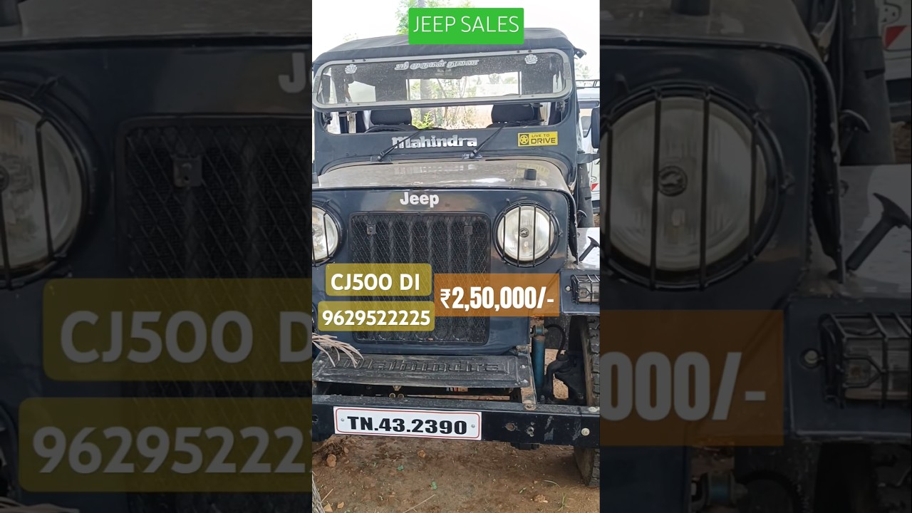 Used Mahindra Jeep sales ✨