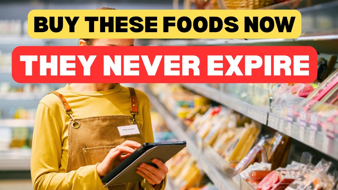 Stockpile These 10 Foods Now (They Last 30+ Years)