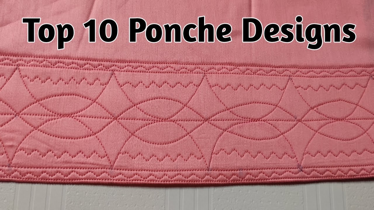 Top 10 Ponche Designs | mohri designs | Mohri/ponche designs | Kaash se aakash