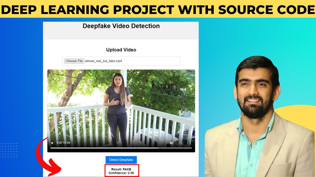 DeepFake Detection | Using Deep Learning | Complete Project With Source Code