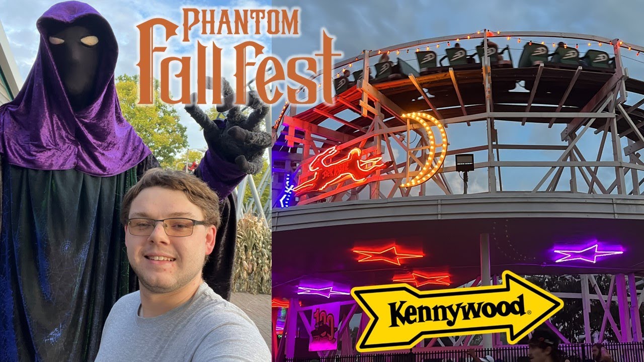 Открытие фестиваля Phantom Fall Fest 2024! Видеоблог Kennywood, сентябрь 2024 г.