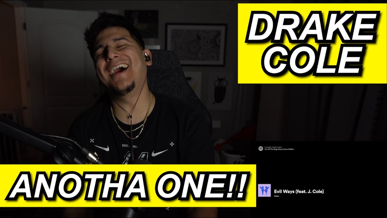 THE TRADING OFF!! DRAKE FT J COLE 'EVIL WAYS' FIRST REACTION!!