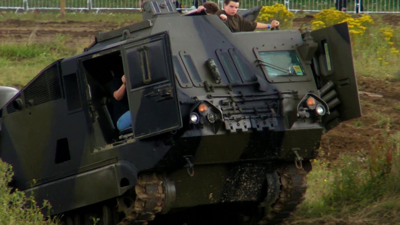 M548 Tracked Rapier Missile launcher  in Arena at War & Peace Show July 2011