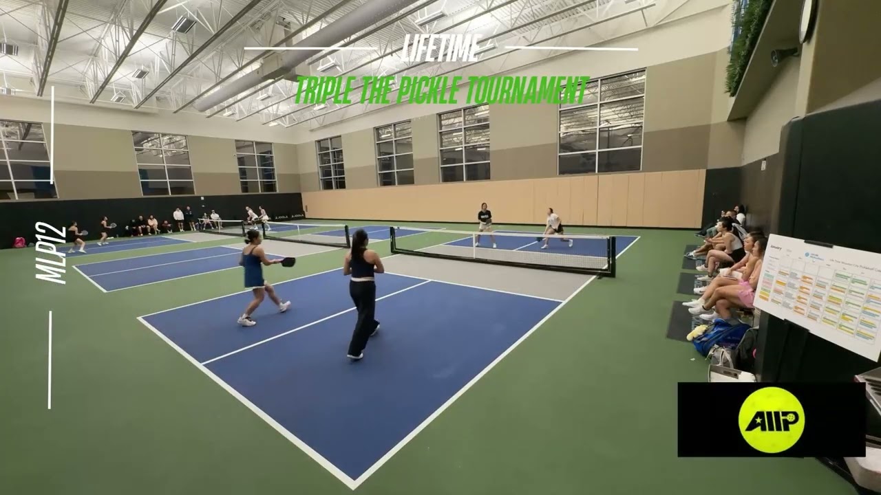 LT Triple the Pickle Tournament - Rachel/Chelsea vs Kim/Hannah
