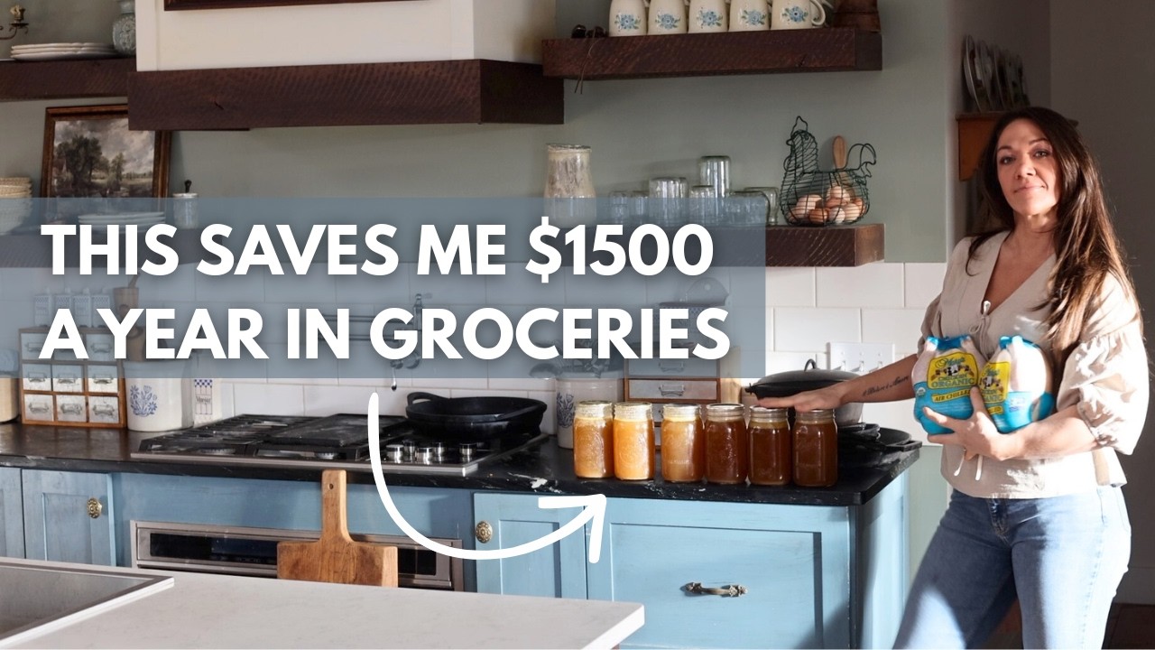 Stop Throwing Away Money and One of the Most Nutritious Foods | Learn to Make Bone Broth!