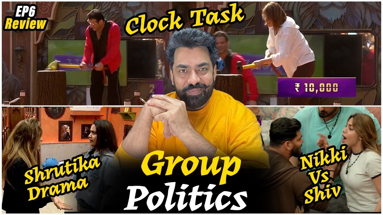 The 50 EP 6 Review: Nikki Tamboli Vs Shiv Thakare, Shrutika vs Arya, Alarm Task, Ridhi-Faisu