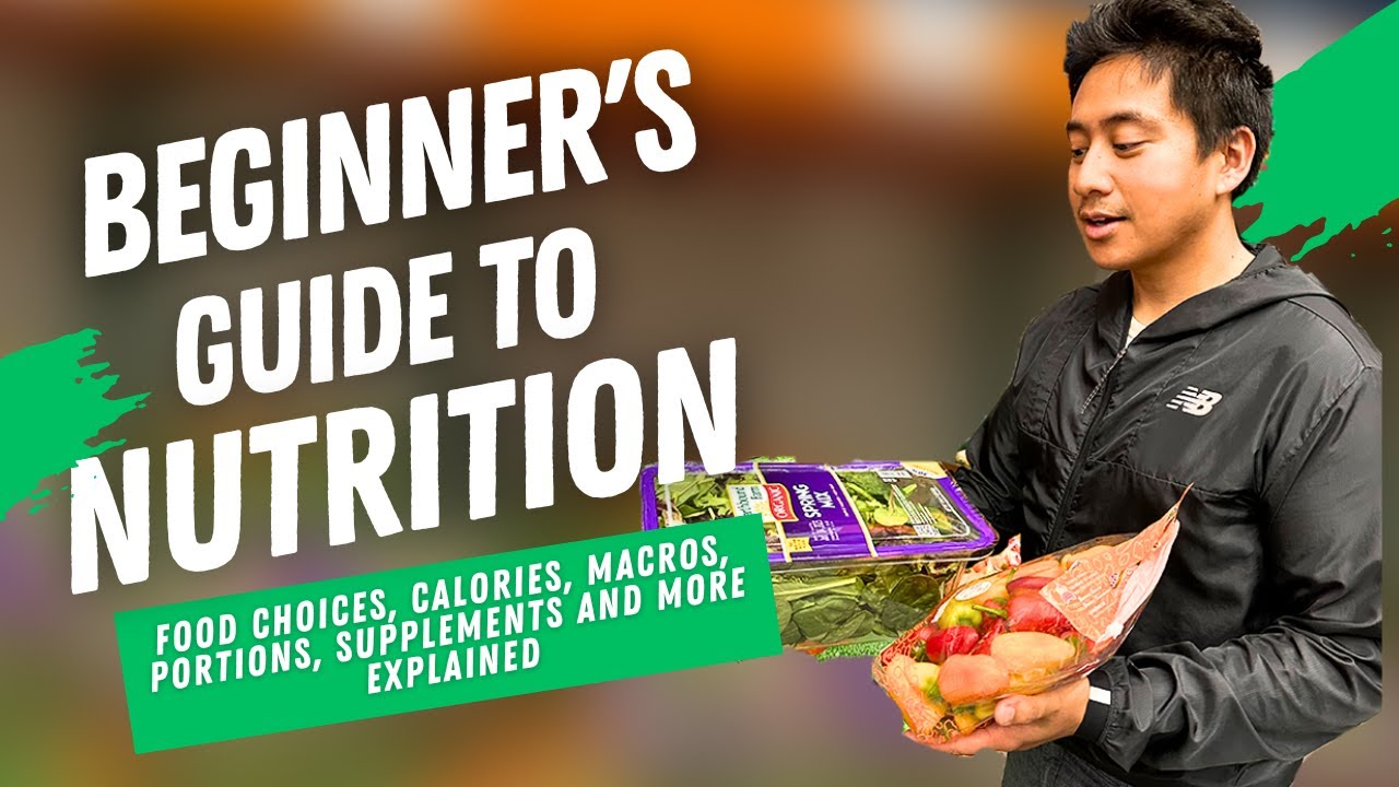 Complete Beginner's Guide to Healthy Eating (CALORIE DEFICIT / WHAT TO EAT / SUPPLEMENTS AND MORE!)