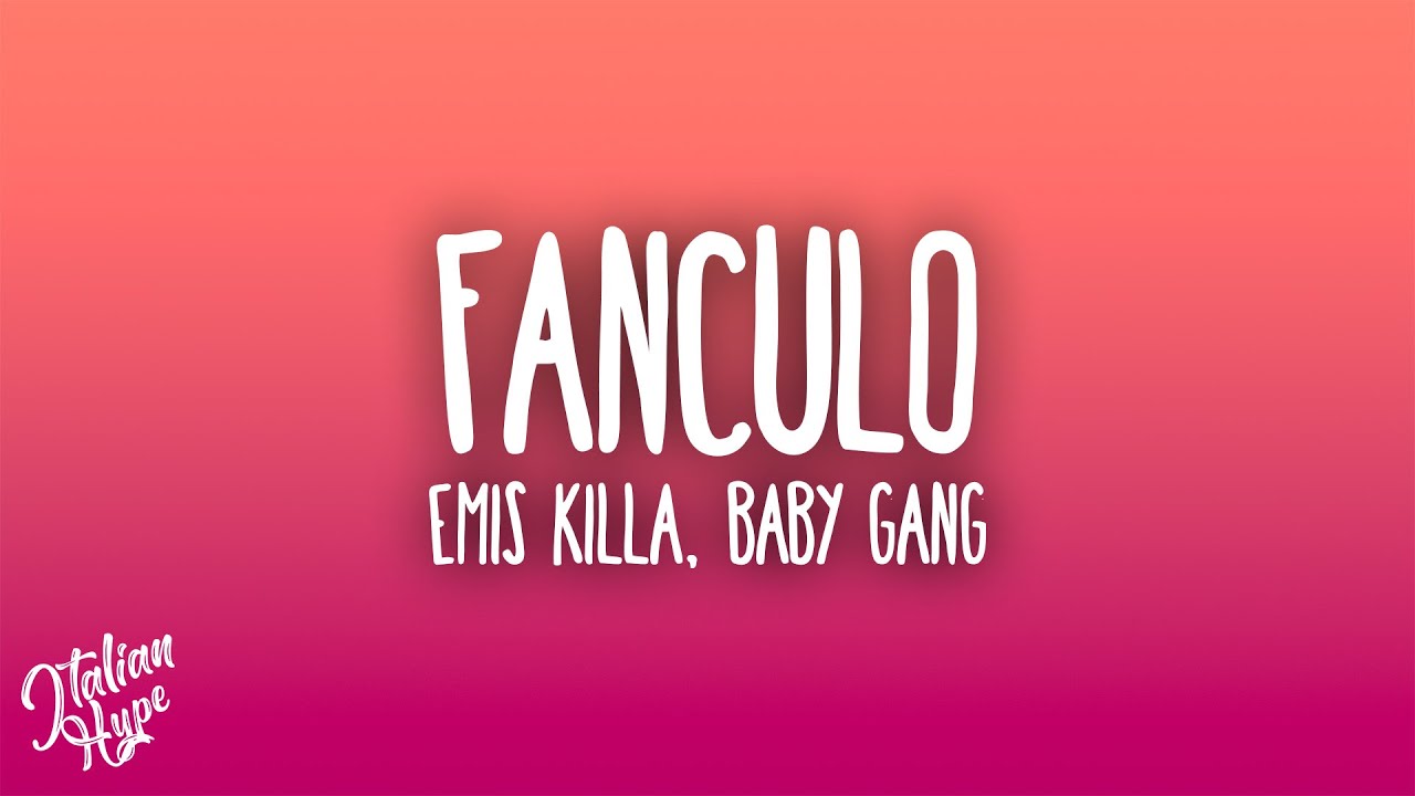 Emis Killa - FANCULO ft. Baby Gang