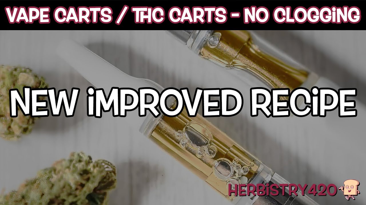 Новый улучшенный рецепт &mdash; как сделать тележки для вейпов, тележки с THC, электронные соки и т. д.