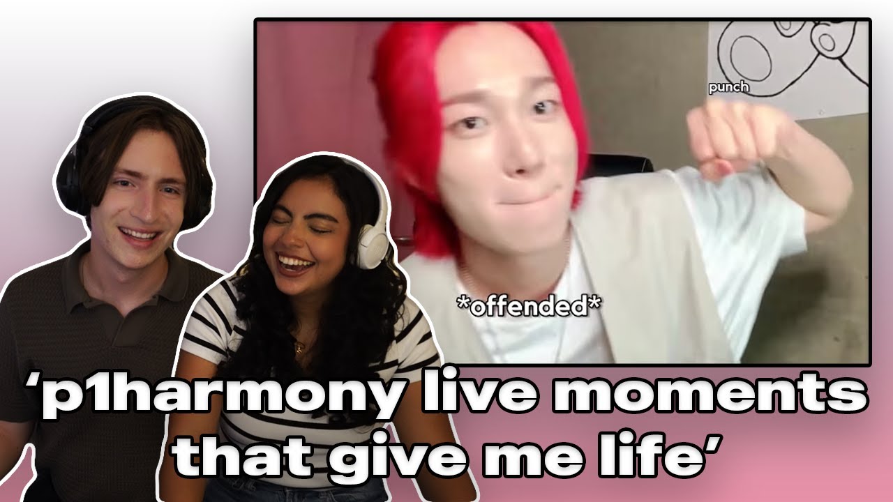 p1harmony live moments that give me life reactionㅣCouple Reacts Funny P1Harmony Moments