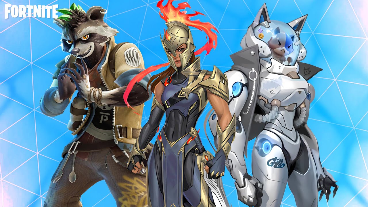 ALL NEW SKINS & EMOTES (Lady Gaga, Greek Theme, Katt, Rufus, + More..)