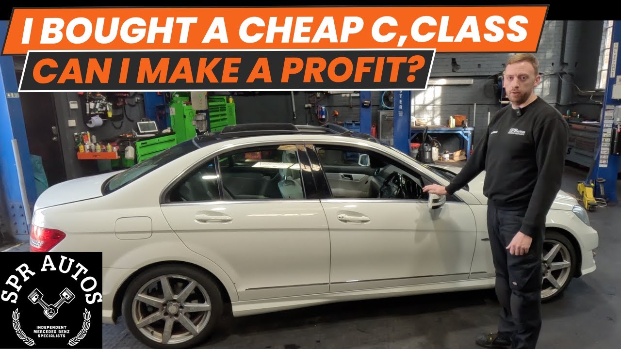 I BOUGHT A CHEAP HIGH MILEAGE MERCEDES OM651 W204 C-CLASS, CAN I SAVE IT? AND MAKE A PROFIT!?
