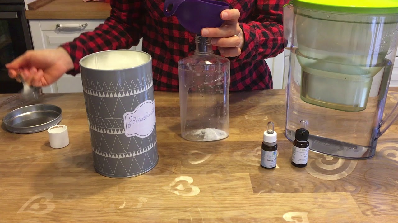 Collutorio fai da te : e il tuo alito e' Fresh.