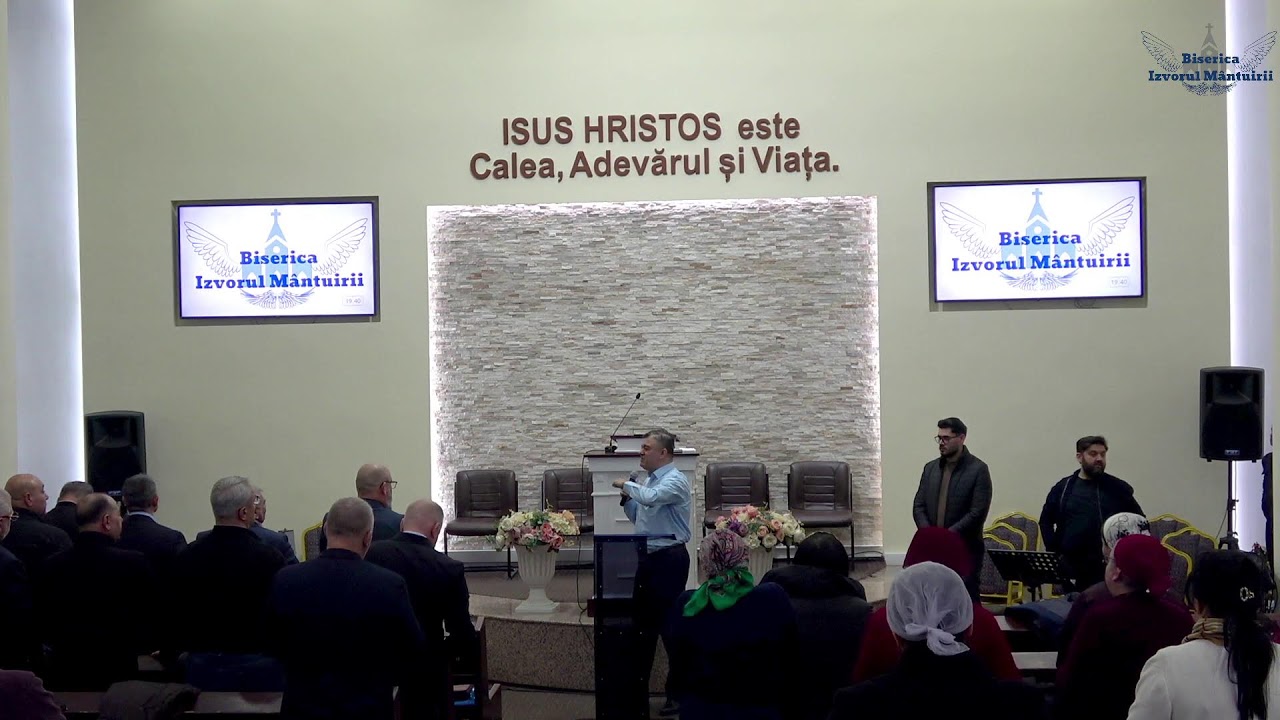 Biserica Izvorul Mantuirii  26.02.2026 Joi: 18:00-20:00