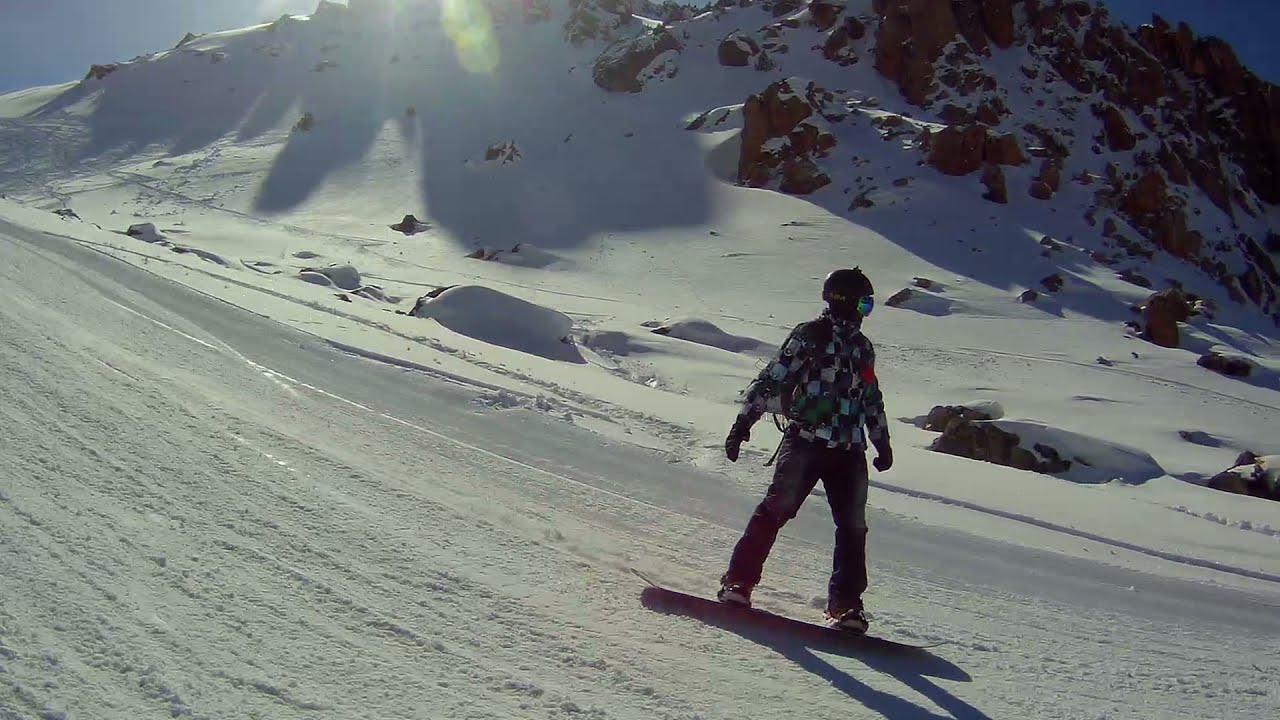 Erzincan Ergan Dağı Kayak Merkezin de Snowboard ve Kayak